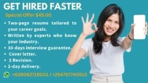 cv resume sample services