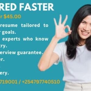 cv resume sample services